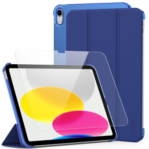 CACOE Case for iPad A16 11th/10th Generation with Screen Protector