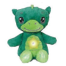 (With music, Green frog) Children's animal starry sky projection lamp sleeping lamp doll projection lamp 25-26s