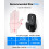TeckNet TECKNET Wireless Mouse with Thumb Scroll, Dual Bluetooth 5.3 & 2.4GHz 6