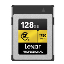 Lexar Professional GOLD Series 128GB CFexpress Card, Type B CF Card, Up to 1750MB/s Read, Adopt PCIe 3.0 and NVMe, Memory Card for Professional Photo