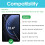 ProCase 2 Pack Screen Protector for Galaxy Tab S10 Plus 2024/S9 FE Plus 2