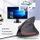TeckNet TECKNET Wired Ergonomic Mouse, 6400DPI Wired Vertical Mouse 6-Button Silent Mouse with 4 Adjustable Levels DPI, 1.5 m USB Cable Optical WiredMouse fo 6
