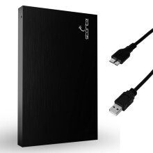 Storite External Hard Drive 1TB USB 3.0 Ultra Slim Portable HDD with 5 Gbps Data Transfer, 2.5 Inch Aluminium Design for PC, Mac, PS4, PS5, Gaming Co