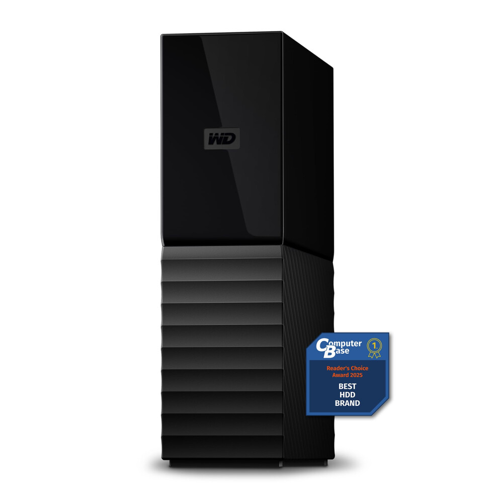 Wd 16Tb My Book External Hard Drive, Desktop Hdd With Password Protection, Usb 3.0, Superspeed Usb, Software For Device Management, Backup, Hardware 5007260583408