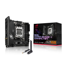 ASUS ROG Strix B650E-I Gaming WiFi AMD Ryzen AM5 mini-ITX motherboard, 10 + 2 power stages, DDR5, two M.2 slots, PCIe 5.0, 2.5G LAN, WiFi 6E, USB 3.2