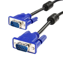 Pipestation 1.5m VGA-to-VGA Cable | Full HD 1080p Monitor Cable | Fully Shielded Secure and Reliable Male-to-Male Connection for PCs, Laptops, Monitor