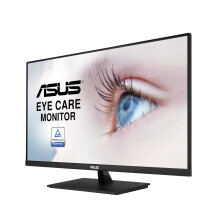 ASUS VP32AQ Eye Care Monitor – 31.5-inch, WQHD (2560 x 1440), IPS, 100% sRGB, HDR-10, 75Hz, Adaptive-Sync/FreeSync, DisplayPort, HDMI, Flicker Free,