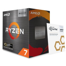 AMD Ryzen 7 5800X3D Processeur 10TH ANNIVERSARY (8 Cores/16 Threads, Socket AM4, 105W TDP, 100 Mo Cache, up to 4.5 GHz Frequency Boost, no heatsink)