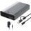 ModusTech 3TB Desktop External Hard Drive (NOT-PORTABLE) USB-C/USB 3.1 5Gbps—High-Speed HDD Plug & Play for PC, Mac, Windows, Laptop & Console, Back 1
