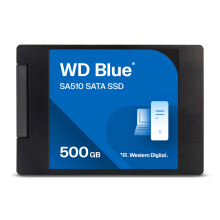WD Blue SA510 500GB 2.5" SATA SSD with up to 560MB/s read speed