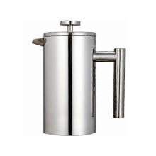 Stainless Steel French Coffee Maker 600ml Double Wall Insulated French Tea Brewer Coffee