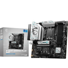 MSI B760M GAMING PLUS WIFI Motherboard, mATX - Supports Intel 14th, 13th & 12th Gen Core Processors, LGA 1700 - DDR5 Memory Boost 6800+MHz/OC, 1x PCI