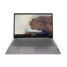 Lenovo IdeaPad 3 Chromebook Laptop | 15.6 inch Full HD Laptop | Intel Pentium Silver N6000 | 8GB RAM | 128GB eMMC| Chrome OS| Arctic Grey