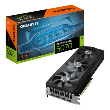 Gigabyte GeForce RTX 5070 EAGLE OC SFF 12G Graphics Card - 12GB GDDR7, 192bit, PCI-E 5.0, 2587 MHz Core Clock, 3 x DP 2.1b, 1 x HDMI 2.1b, NVIDIA DLS