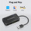 KiWiBiRD SD Card Reader XD CF Card Reader USB A Compact Flash Memory Stick Pro Duo M2 MS TF Micro SD Compatible with PC Camera Laptop 6