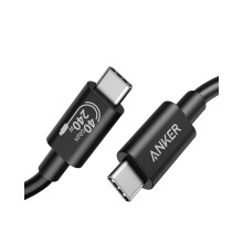 Anker 515 USB C to USB C Cable, USB 4 Cable 3.3 ft, Supports 8K HD Display, 40 Gbps Data Transfer, 240W Charging USB C Charger Cable, for Type-C Lapt