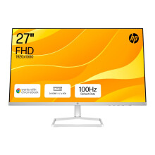 HP Series 5 27” Monitor | FHD IPS Display | 100 Hz Refresh Rate | 99% sRGB | 300 Nits Brightness | 1500:1 Contrast Ratio | Adjustable Tilt | Works w