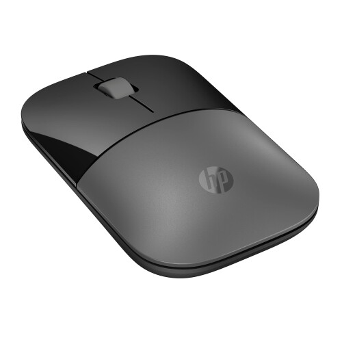 HP HP Z3700 Dual Silver Wireless Mouse | Compatible with Chrome, PC or Mac | Bluetooth 5.0 | Wireless | 1600 DPI Optical Multi-Surface Sensor | AES tech
