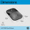HP HP Z3700 Dual Silver Wireless Mouse | Compatible with Chrome, PC or Mac | Bluetooth 5.0 | Wireless | 1600 DPI Optical Multi-Surface Sensor | AES tech 4