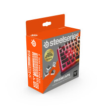 SteelSeries PrismCaps – Double Shot Pudding-style Keycaps – Durable PBT Thermoplastic – Compatible with Most Mechanical Keyboards – MX Stems