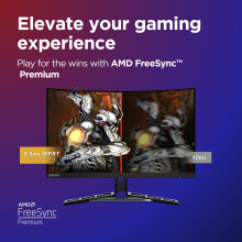 Lenovo Legion R27fc-30 27 inch Gaming Monitor | FHD, 1080p, 240Hz, VA, 0.5ms, HDMI, DP | AMD Freesync, NVIDIA G-SYNC Compatible | PS5, Xbox, PC scree