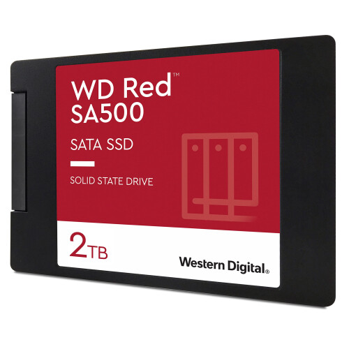Western Digital WD Red SA500 2TB NAS SATA SSD 2.5 Inch 1