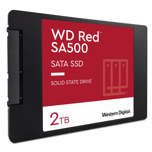 Western Digital WD Red SA500 2TB NAS SATA SSD 2.5 Inch 2