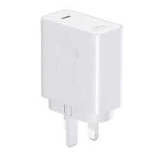 HONOR SuperCharge GaN Power Adapter 100W Max Fast Charging USB-C Wall Charger with 8-Layer Protection, Compact & Lightweight, White