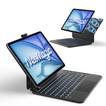 Inateck NeoMagic Magnetic Keyboard Case for iPad Air 11 inch M4 2026/M3/M2, Air 5/4 Gen 10.9 Inch, Pro 11" 4/3/2/1 Gen, Large Multi-Touch Trackpad, L