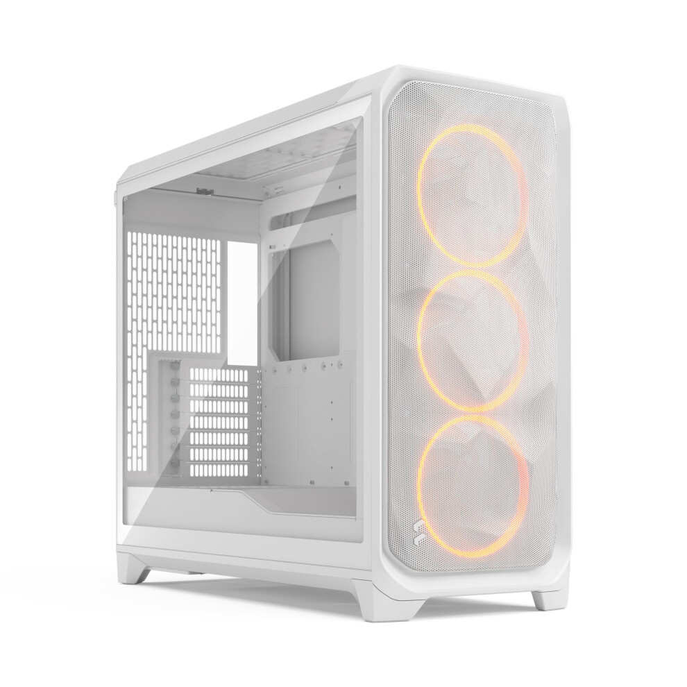 Fractal Design Meshify 3 Xl Tempered Glass Tint - High Airflow Pc Gaming Case - Mesh Front Panel - Three Momentum 14 Fans Included - Spac Black/Light 5002223289168