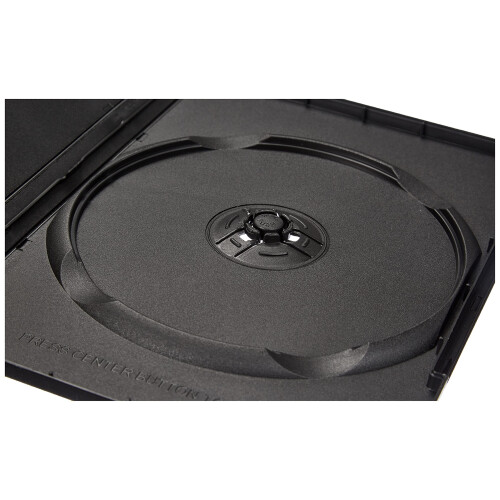 Hama Hama DVD Disc Cases (Pack of 10) Protective CD/DVD Cases, Black 2