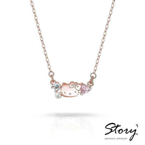 [Purchasing] Hello Kitty Hello Kitty-Shiny Pink Era Sterling Silver Necklace 1