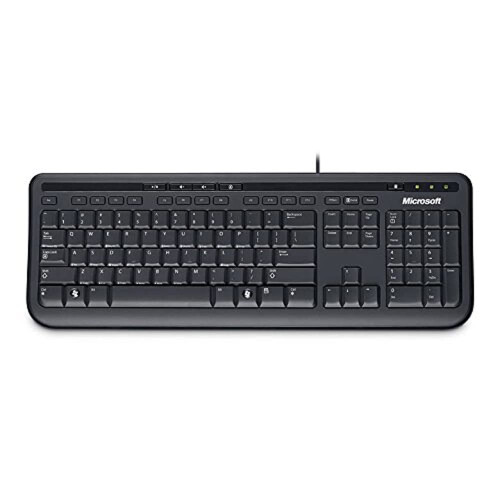 Microsoft Microsoft Wired Keyboard 600, UK Layout - Black