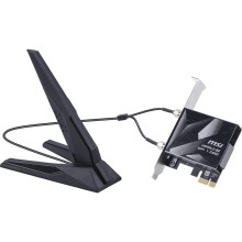 MSI HERALD WiFi 7 PCIe Card for Desktop PC BE9400 Tri-band, Bluetooth 5.4, 6GHz, MLO, 320MHz, 5.8Gbps