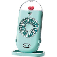 mini summer fan usb table fan usb fan portable fan desk fan usb fans outdoor fan portable fan misting fan Green 26s