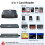 Memory Card Reader, Ticenpe 4in1 USB-A and USB-C to SD Micro SD MS Compact Flash Card Reader, SD Card Adapter Compatible with iPhone 15 series, MacBo 2