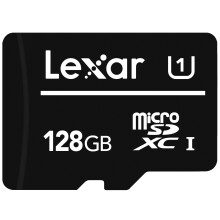 Lexar 932829 128GB MicroSDXC Class 10 UHS-I Flash Memory