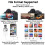 SD Card Reader for iPhone, Lightning to SD Card Reader, Camera Adapter to iPhone, SD to iPhone Adapter, 2 in 1 SD Reader for iPhone, Memory Card Read 4