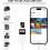 SD Card Reader for iPhone, Lightning to SD Card Reader, Camera Adapter to iPhone, SD to iPhone Adapter, 2 in 1 SD Reader for iPhone, Memory Card Read 2