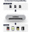 SD Card Reader for iPhone, Lightning to SD Card Reader, Camera Adapter to iPhone, SD to iPhone Adapter, 2 in 1 SD Reader for iPhone, Memory Card Read 3