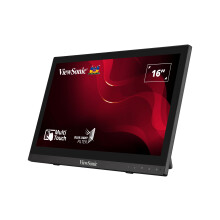 Viewsonic - LED monitor - 16" (15.6" viewable) - touchscreen - 1366 x 768 @ 60 Hz - TN - 190 cd/m² - 500:1-12 ms - HDMI, VGA - speakers