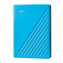 WD 4TB My Passport portable external storage, external hard drive, USB 3.0, portable HDD with software for device management, backup and password pro