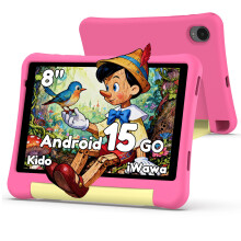 ALLDOCUBE Kids Tablet 8 inch with Case, Android 15 Go Tablet for Kids Ages 3-12, Parental Control, 7GB RAM 32GB ROM 512GB Expand, HD IPS Screen, Pre-I