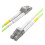 HiFiber 1-Pack 15m(49.2ft) OM5 LC to LC Duplex Multimode Fiber Patch Cable 1