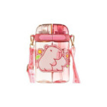 (Style 16) Large Sanrio Kuromi Water Bottle Leakproof Cap Straw Indoor Outdoor Activities