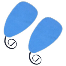 (Light Blue) Cleaning Cloth Swab Washable Soft Clarinet Cleaning Cloth for Inside Tube