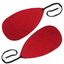 (Red) Cleaning Cloth Swab Washable Soft Clarinet Cleaning Cloth for Inside Tube