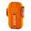 (Orange) Transparent Rechargeable Lighter Portable Dual Arc Lighter for Lighter Lover 1