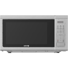 HYE Microwave - 30L 1000W Silver Microwave Oven, Freestanding Design & Digital Display, Preset Cooking Functions, Various Power Levels