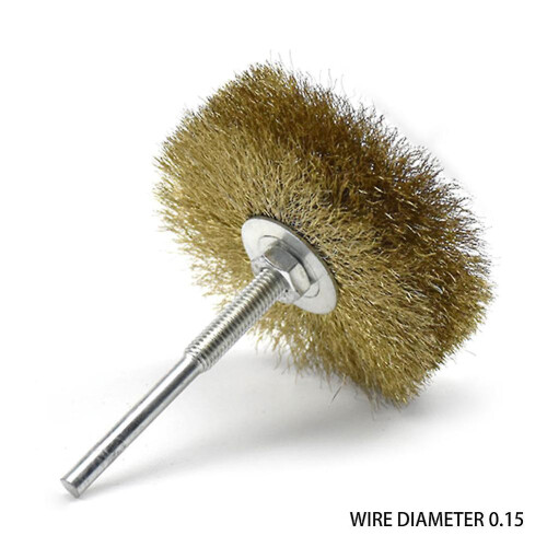 (A) Wire Wheel for Rust Removal Cleaner Polishing Brushes Cup Wheel for Drill Attachment